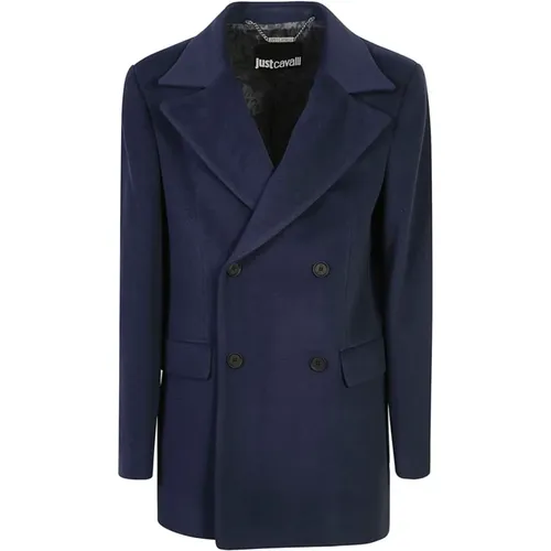 Blaue Blazer für Männer Aw24 - Just Cavalli - Modalova