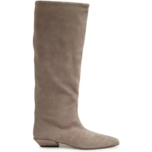 Beige Ankle Boots for Women , female, Sizes: 5 UK, 5 1/2 UK, 6 UK, 4 1/2 UK, 3 UK - Paris Texas - Modalova