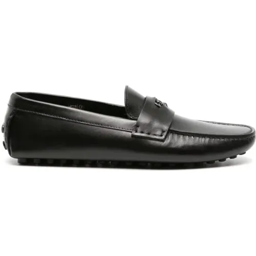 Leather Loafers Casual Flats , male, Sizes: 9 1/2 UK, 7 UK, 10 UK - Roberto Cavalli - Modalova