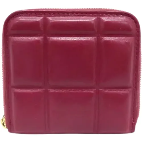 Pre-owned Leather wallets , female, Sizes: ONE SIZE - Bottega Veneta Vintage - Modalova