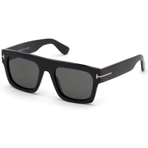 Fausto Sunglasses Grey , male, Sizes: 53 MM - Tom Ford - Modalova