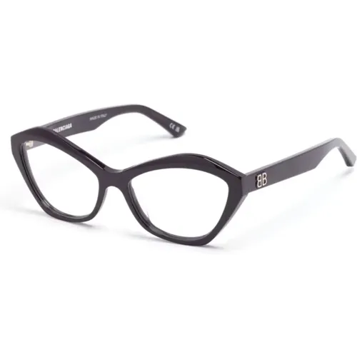Lila Optische Brille, Stilvoll und Vielseitig,Braun/Havanna Optische Brille,Schwarze Optische Brille,Blaue Optische Brille Must-Have - Balenciaga - Modalova