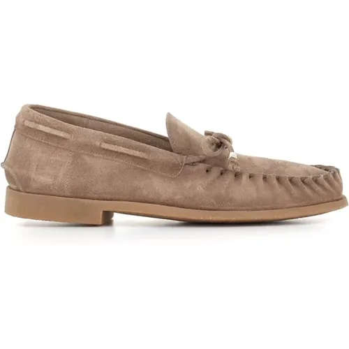 Suede Moccasin Sandals , male, Sizes: 10 UK, 8 UK, 7 UK, 8 1/2 UK, 7 1/2 UK, 9 UK, 11 UK - Alexander Hotto - Modalova