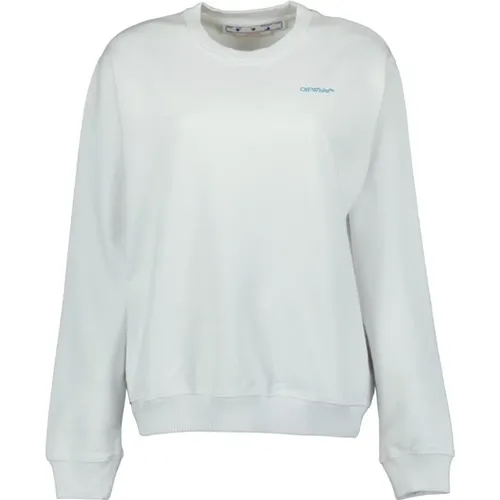 Off , Sweatshirt , Damen, Größe: XS - Off White - Modalova