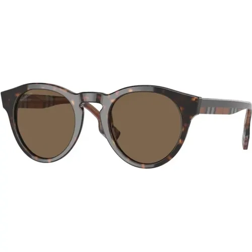 Stylische Sonnenbrille für Männer , Herren, Größe: 49 MM - Burberry - Modalova
