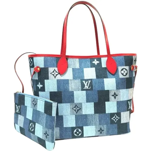 Pre-owned Denim totes , female, Sizes: ONE SIZE - Louis Vuitton Vintage - Modalova