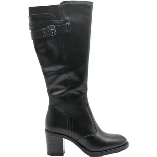 Sneakers with Heeled Boots Style , female, Sizes: 3 UK, 2 UK, 8 UK - Cinzia Soft - Modalova