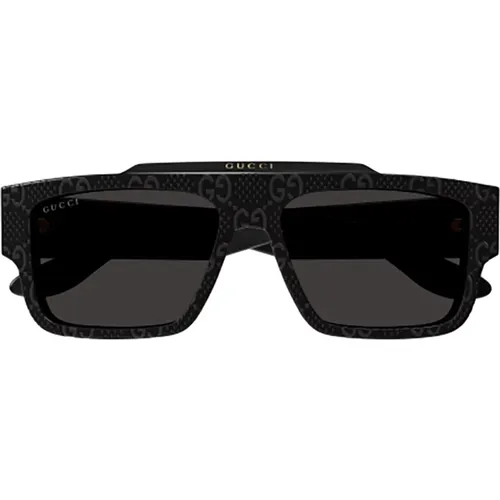 Schwarze Sonnenbrille für Frauen - Gucci - Modalova