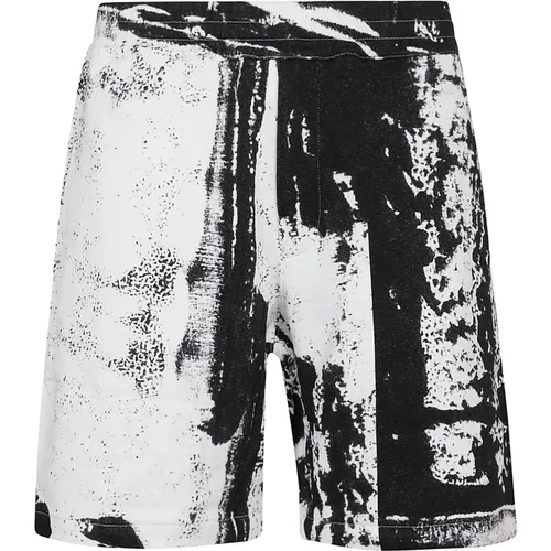 Men's Clothing Shorts White Ss24 , male, Sizes: M, S - alexander mcqueen - Modalova