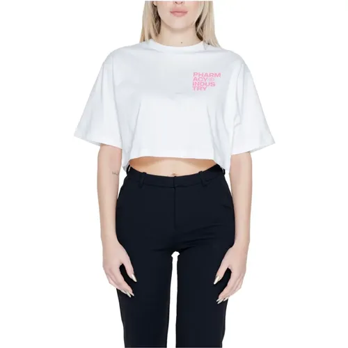 Women's T-Shirt Spring/Summer Collection , female, Sizes: S, XS, M - Pharmacy Industry - Modalova