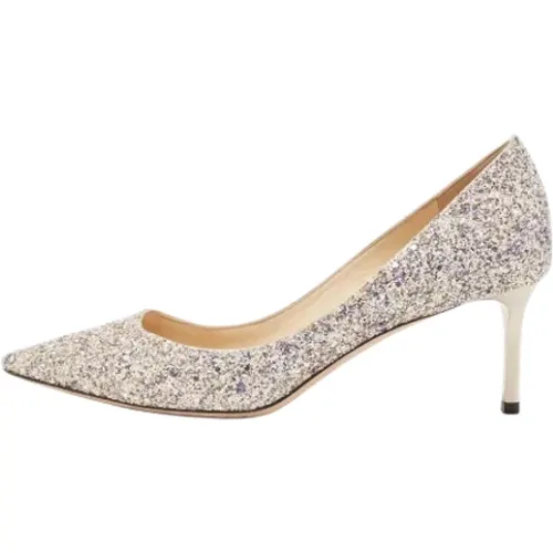 Pre-owned Fabric heels , female, Sizes: 4 UK - Jimmy Choo Pre-owned - Modalova