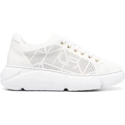 Leather Sneakers for Women , female, Sizes: 7 UK, 6 UK, 8 UK - Casadei - Modalova