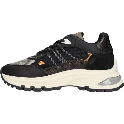 Schwarze Liz Dae Low Sneakers , Damen, Größe: 37 EU - Via Vai - Modalova