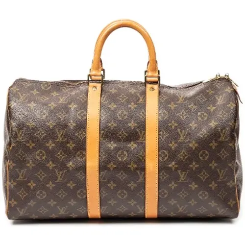 Pre-owned Coated canvas handbags , female, Sizes: ONE SIZE - Louis Vuitton Vintage - Modalova