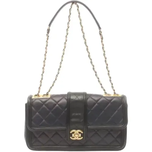 Pre-owned Leather chanel-bags , female, Sizes: ONE SIZE - Chanel Vintage - Modalova