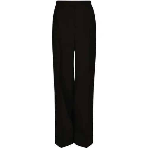 Stylish Women`sStraight Trousers , female, Sizes: S - Moschino - Modalova