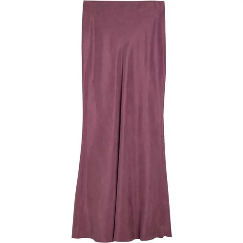 Long Skirt in Trendy Style , female, Sizes: XS, L, S, M - Max Mara Studio - Modalova