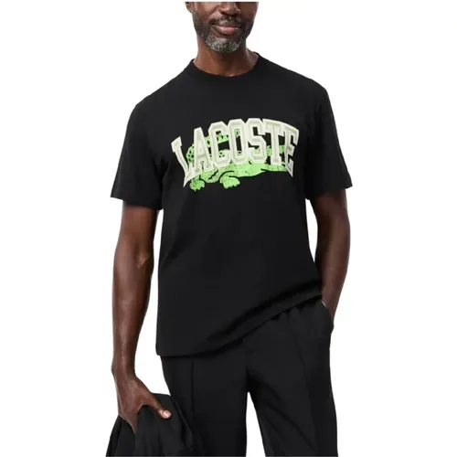 Klassisches Logo T-Shirt , Herren, Größe: L - Lacoste - Modalova