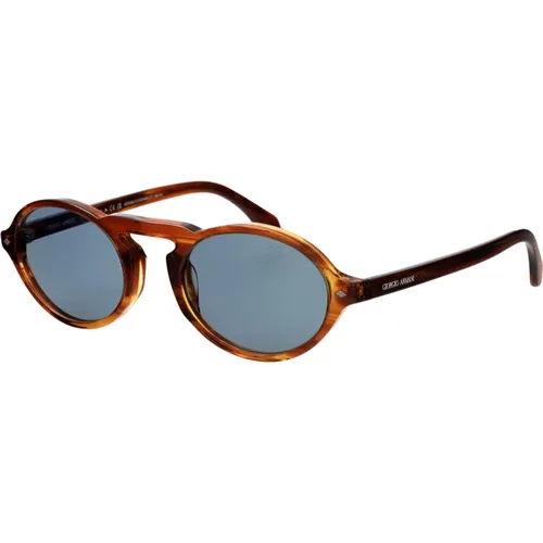 Stylish Sunglasses with Model 0Ar8219U , male, Sizes: 52 MM - Giorgio Armani - Modalova