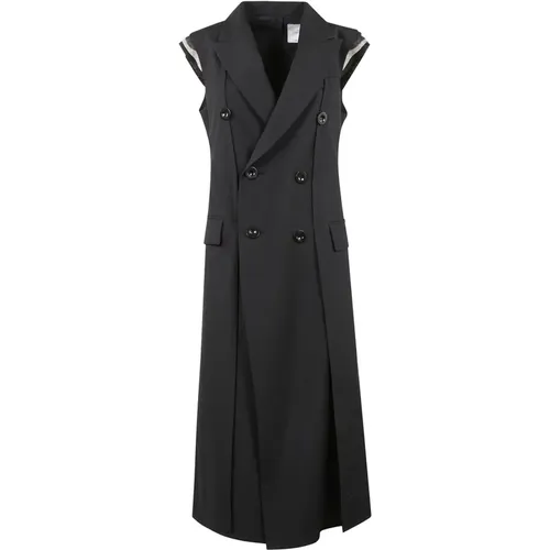 Long Vest for Stylish Outfits , female, Sizes: L, M - Sacai - Modalova