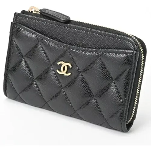 Pre-owned Leather wallets , female, Sizes: ONE SIZE - Chanel Vintage - Modalova