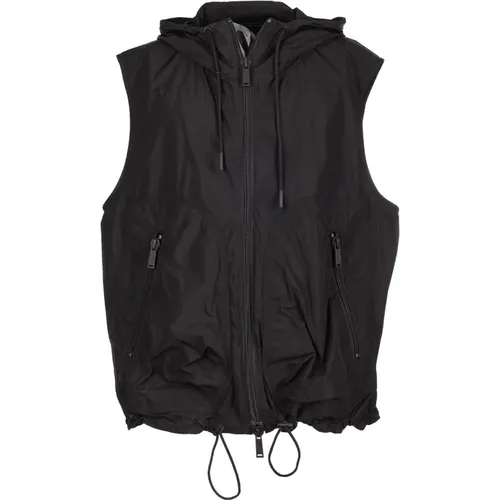 Oversized Gilet Jacket , male, Sizes: 2XL, XL - Dsquared2 - Modalova