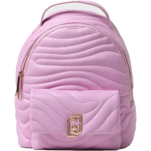 Pastel Lavender Backpack , female, Sizes: ONE SIZE - Liu Jo - Modalova