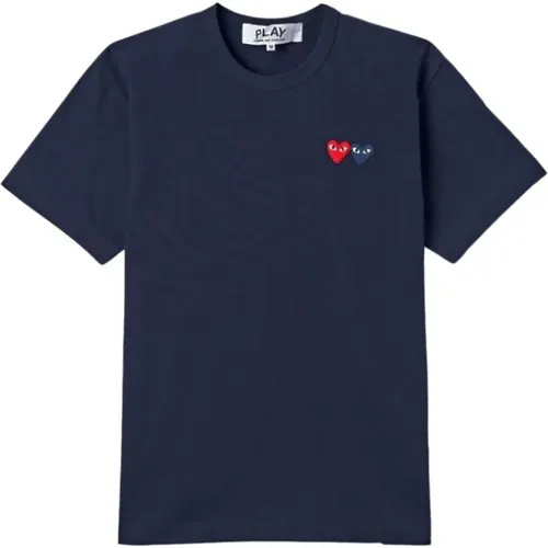 T-Shirt , male, Sizes: XL - Comme des Garçons Play - Modalova