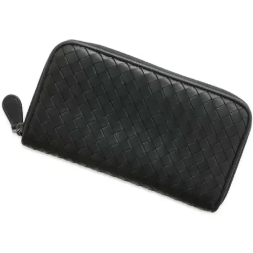 Pre-owned Leather wallets , female, Sizes: ONE SIZE - Bottega Veneta Vintage - Modalova