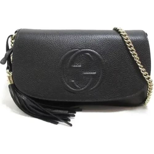 Pre-owned Leather gucci-bags , female, Sizes: ONE SIZE - Gucci Vintage - Modalova