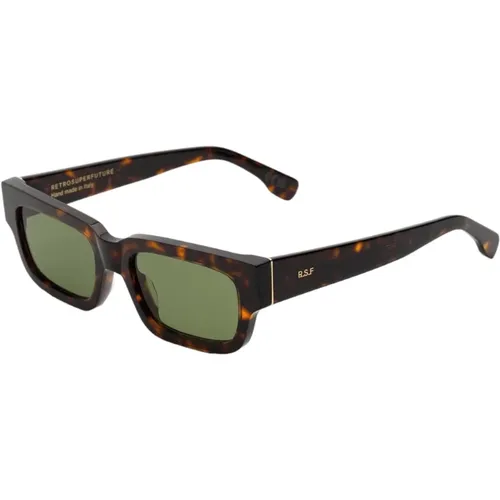Roma Rectangular Sunglasses , male, Sizes: 54 MM - Retrosuperfuture - Modalova