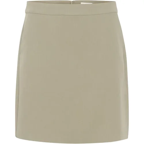 A-line Skirt Vetiver , female, Sizes: 3XL, 2XL, XL, L, M - Kaffe - Modalova