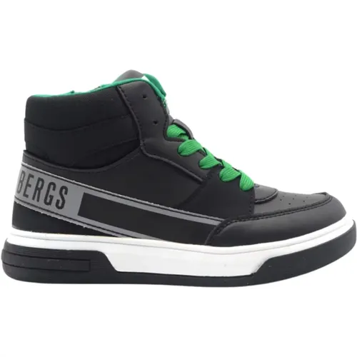 Kinder High-Top Sneakers Schwarz - Bikkembergs - Modalova