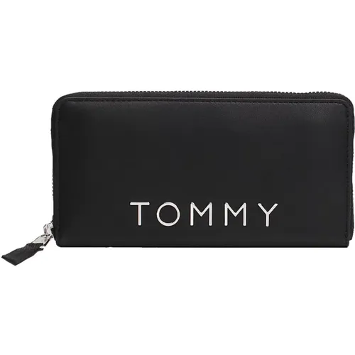 Chic Minimalist Wallet for Modern Women , female, Sizes: ONE SIZE - Tommy Hilfiger - Modalova