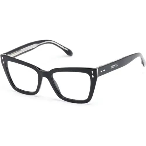Schwarze Optische Brille, vielseitig und stilvoll , Damen, Größe: 52 MM - Isabel marant - Modalova