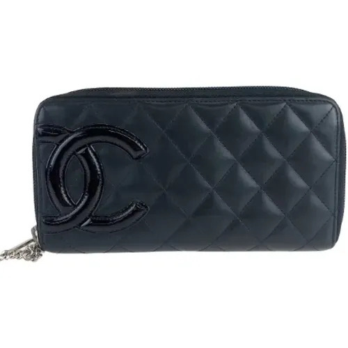 Pre-owned Leather wallets , female, Sizes: ONE SIZE - Chanel Vintage - Modalova