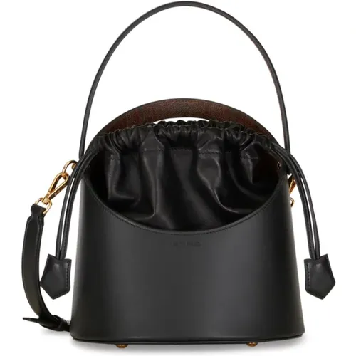 Schwarze Damen Schultertasche Bronze - ETRO - Modalova