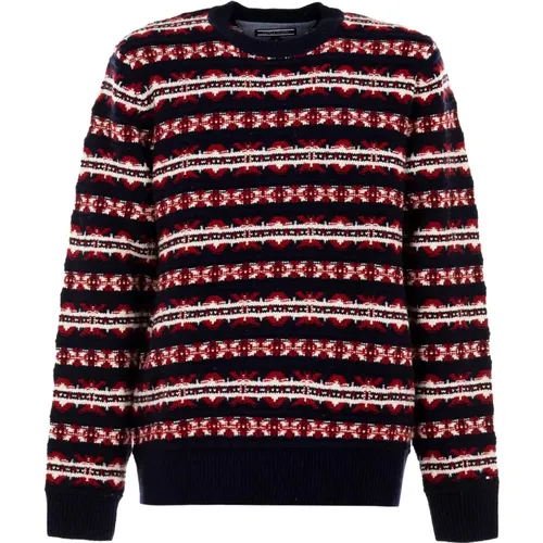 Herren Wollpullover Outlet Preis , Herren, Größe: L - Tommy Hilfiger - Modalova