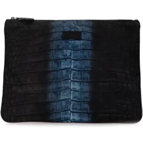 Pre-owned Leather clutches , female, Sizes: ONE SIZE - Fendi Vintage - Modalova