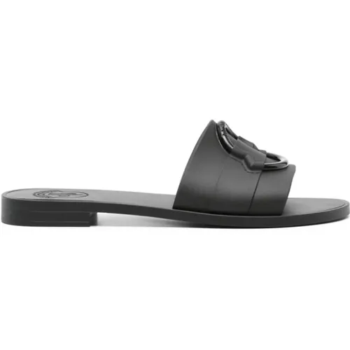 Slide Sandals , female, Sizes: 6 UK, 3 UK, 7 UK, 8 UK, 4 UK - Moncler - Modalova