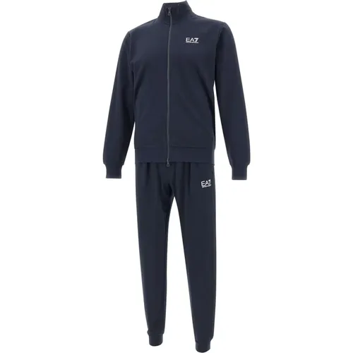 Cotton Tracksuit Set , male, Sizes: M, L, S, XL - Emporio Armani EA7 - Modalova