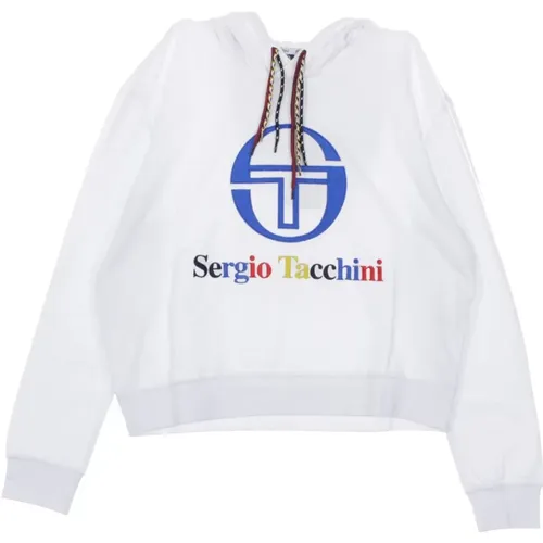 Cropped Hoodie for Women , female, Sizes: S, L, XL - Sergio Tacchini - Modalova