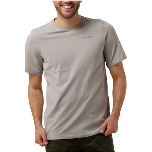 Herren Polo & T-shirt Slim Base , Herren, Größe: S - G-Star - Modalova