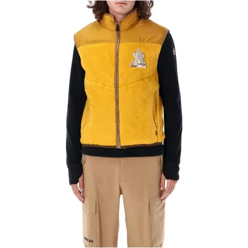 Zip-Up Vest Outerwear Aw24 , male, Sizes: M, XL - Moncler - Modalova