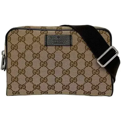 Pre-owned Canvas crossbody-bags , unisex, Sizes: ONE SIZE - Gucci Vintage - Modalova
