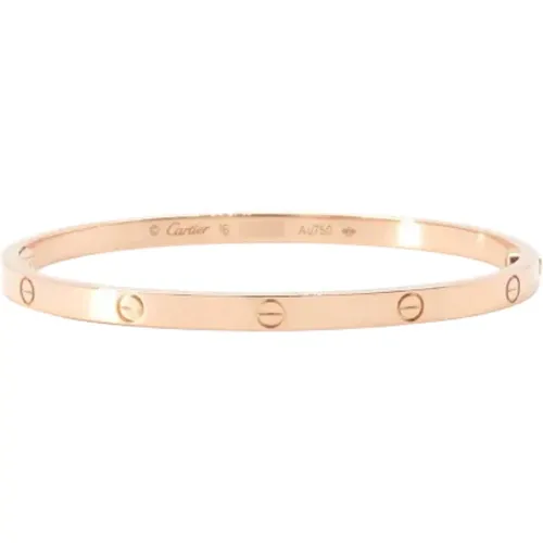 Pre-owned Gold bracelets , female, Sizes: ONE SIZE - Cartier Vintage - Modalova