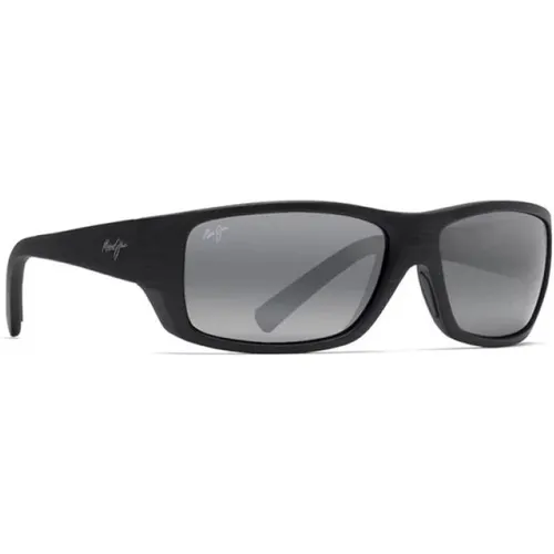 Schwarze Matte Sonnenbrille - Maui Jim - Modalova