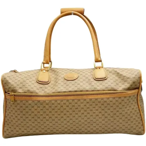 Pre-owned Canvas travel-bags , female, Sizes: ONE SIZE - Gucci Vintage - Modalova