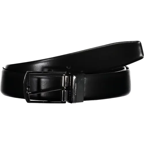 Reversible Leather Belt with Metal Buckle , male, Sizes: 100 CM - Calvin Klein - Modalova