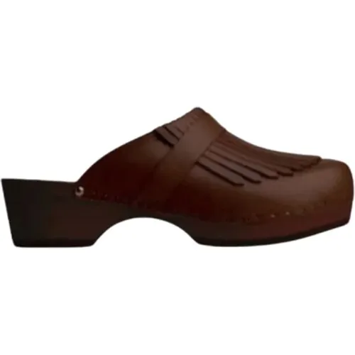 Ydaho Clog - Lime Wood - 4.5 CM Heel , female, Sizes: 4 UK, 5 UK, 3 UK, 7 UK - Youyou - Modalova